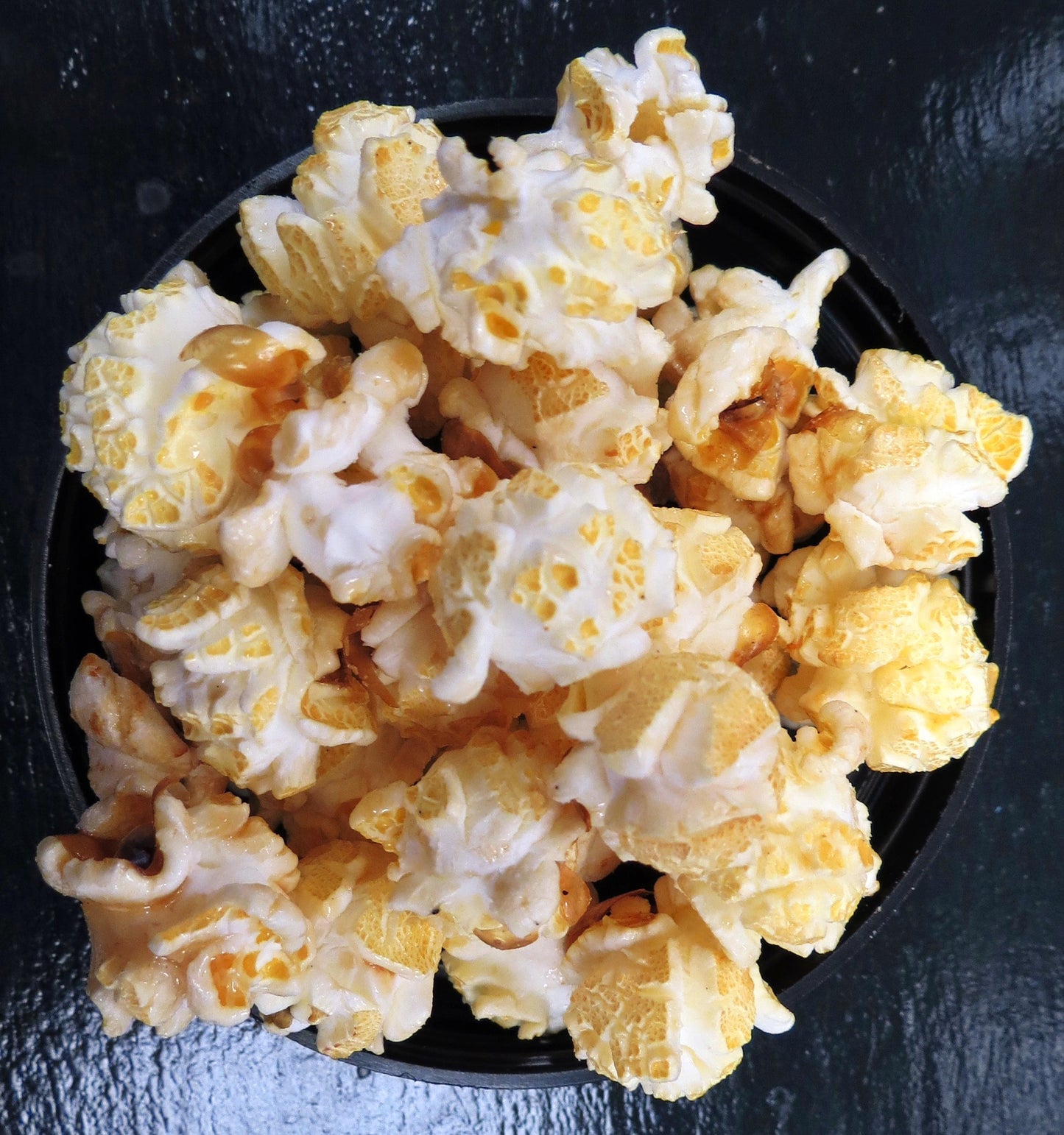 Sweet and salty Craizy Corn popcorn in a bowl.