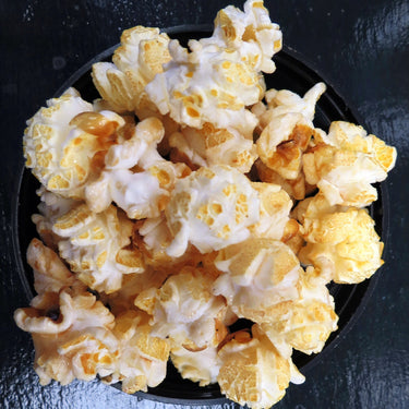 Sweet and salty Craizy Corn popcorn in a bowl.